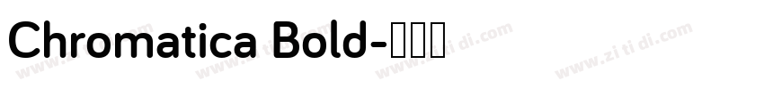 Chromatica Bold字体转换